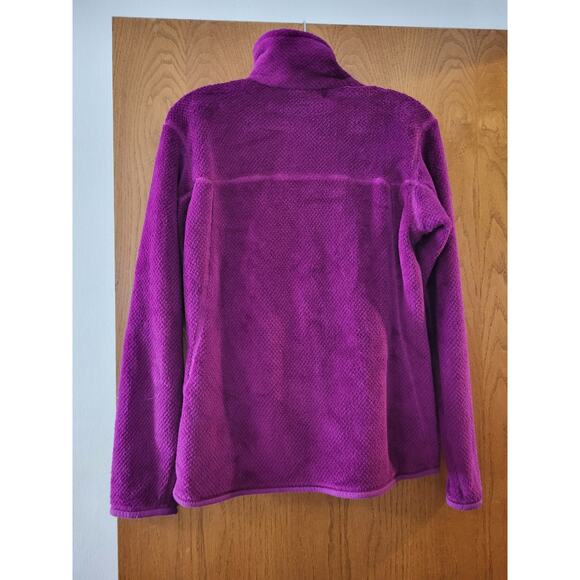 Patagonia Re Tool Snap T Polartec Fleece Pullover Purple Pink Size Medium EUC - Picture 2 of 6